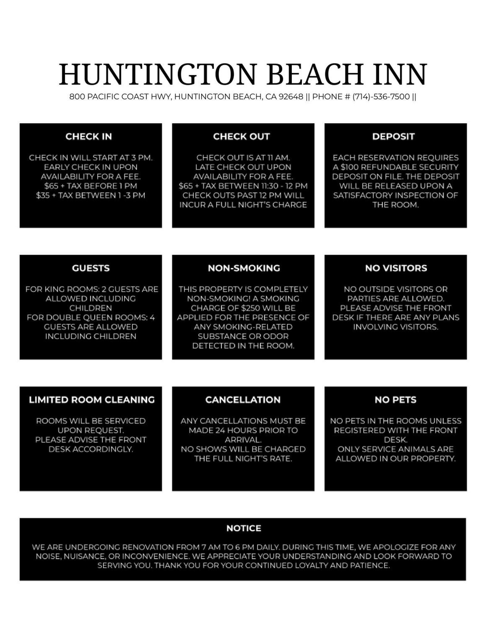 Huntington Beach Inn Luaran gambar